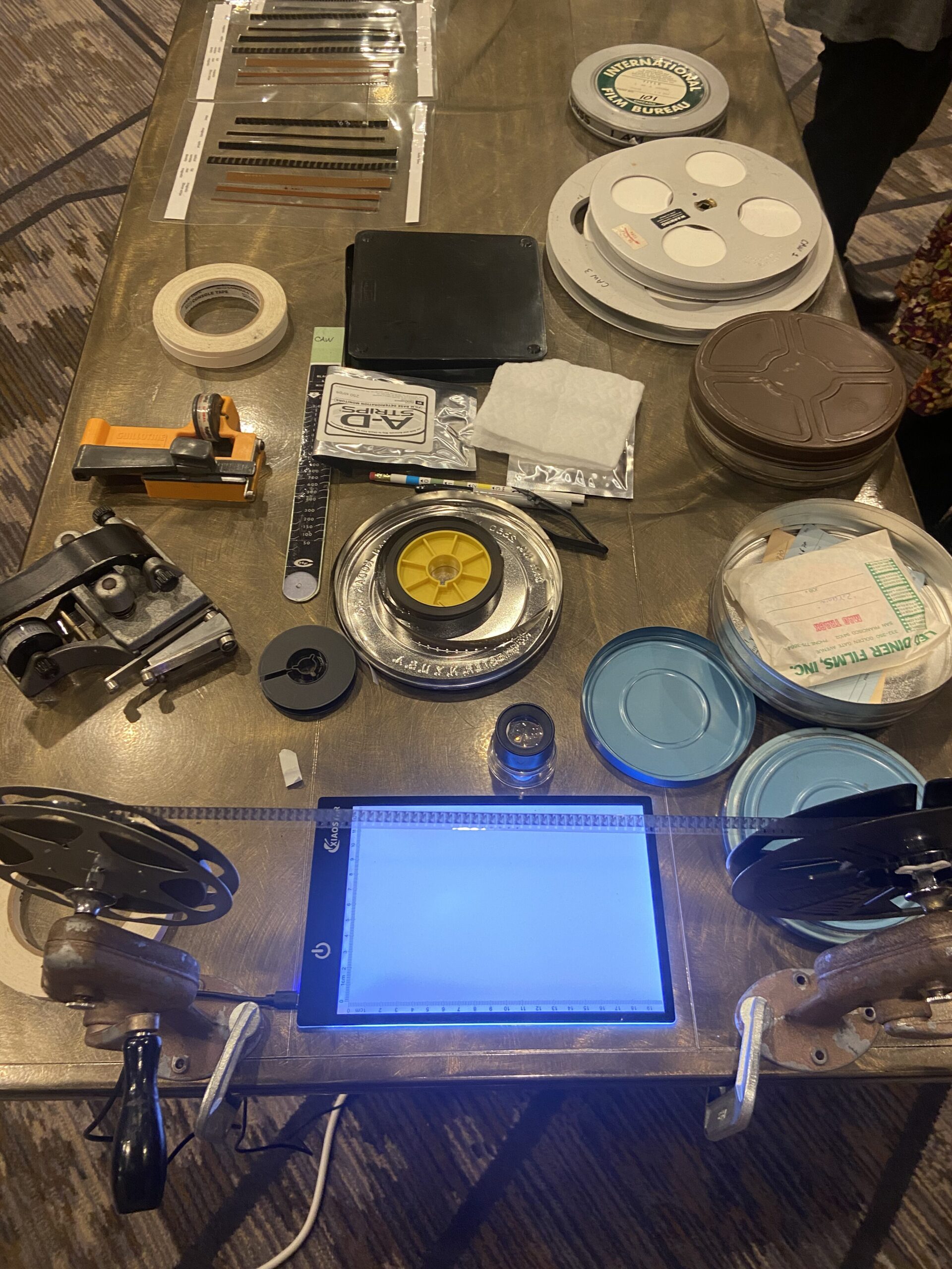 It was cool to see the differences across types of archived film.